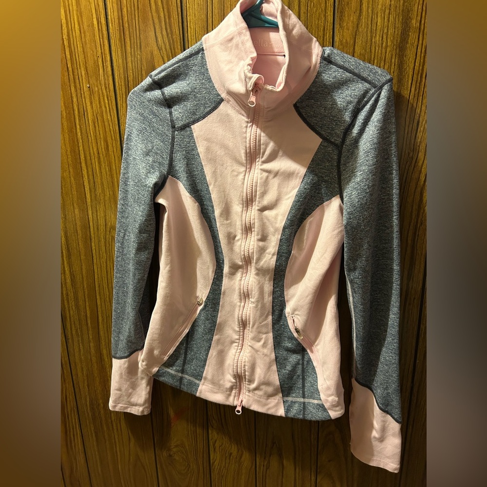 Women's Pink and Gray Jacket